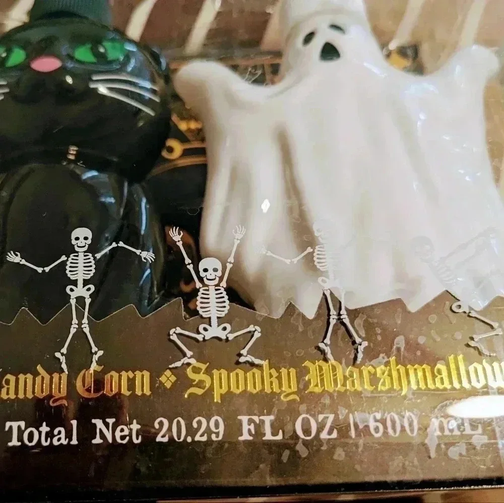 Maison De Base Spooky Treats Hand Soap Collection, Black Cat & Ghost‎ Halloween